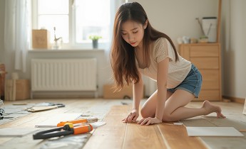 臻興地板的台中PVC地板安裝